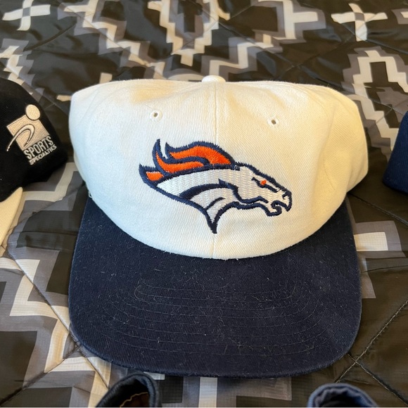 VINTAGE Denver Broncos hat bundle NFL - Picture 5 of 16